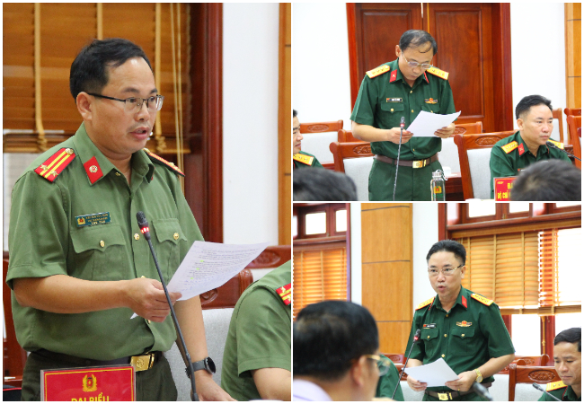 Các đại biểu trình bày tham luận tại Hội nghị