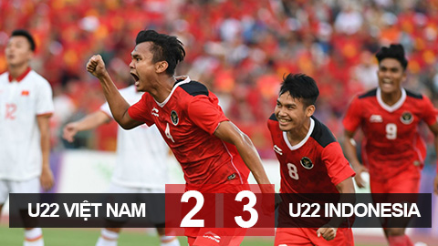 Dù chơi hơn người từ phút 59 nhưng U22 Việt Nam không thể giành chiến thắng trước U22 Indonesia. 