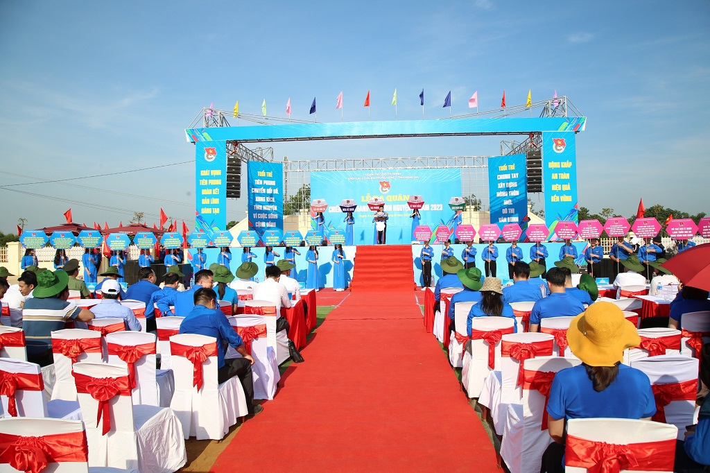Toàn cảnh buổi lễ