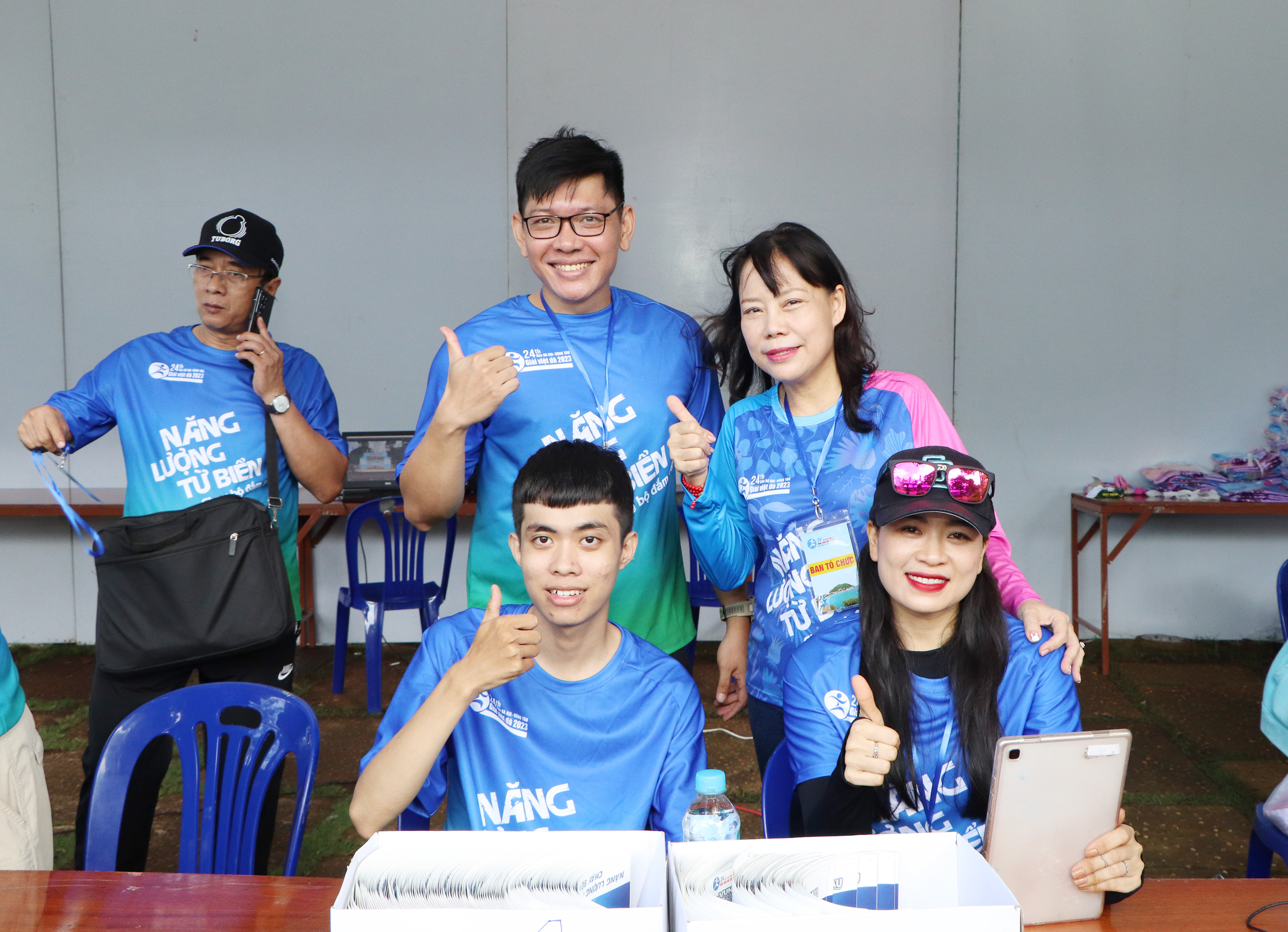 Bà Đỗ Nguyễn Hoàng Dung, Quyền Tổng Biên tập Báo Bà Rịa - Vũng Tàu, Trưởng Ban tổ chức giải động viên đội ngũ cộng tác viên của giải.