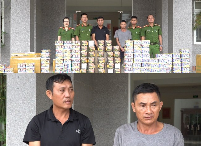 02 đối tượng Trần Khắc Đương và Nguyễn Văn Nhật và tang vật