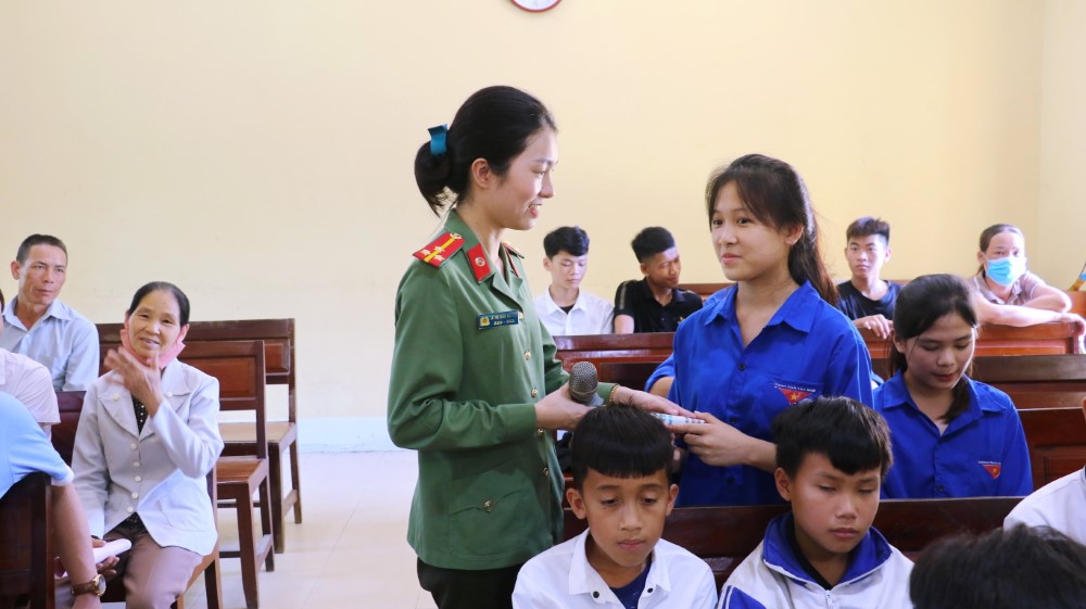 Hoạt động tuyên truyền phổ biến pháp luật được Công an Nghệ An triển khai bài bản, khoa học và hiệu quả