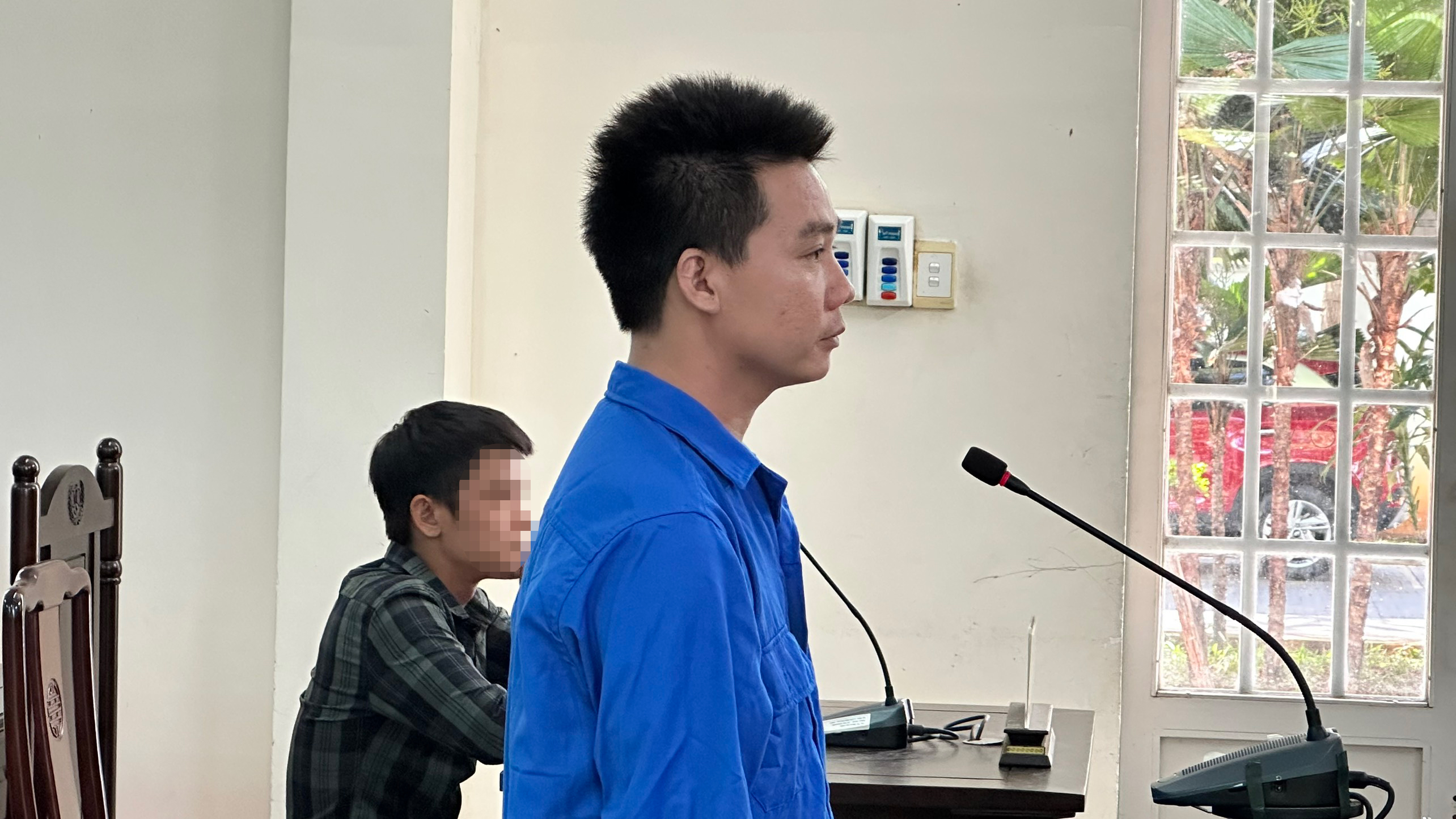 Trần Quốc Thái bị tuyên phạt 7 năm tù vì đâm chủ nợ  trọng thương.