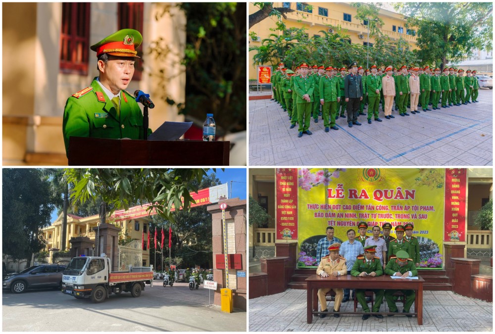 Tại Công an huyện Diễn Châu