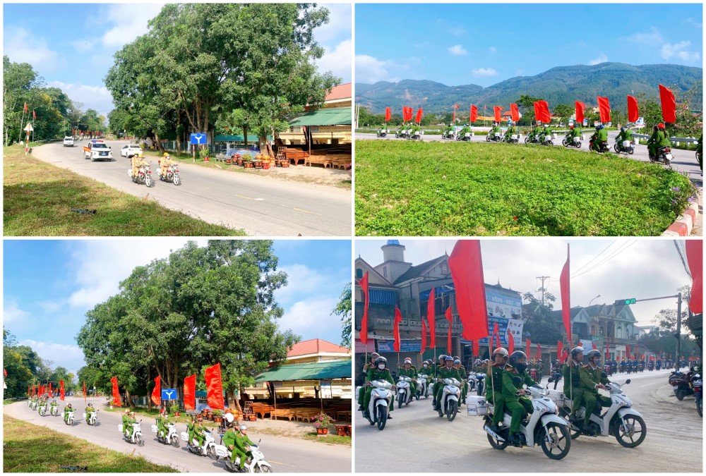 Tại Công an huyện Nam Đàn