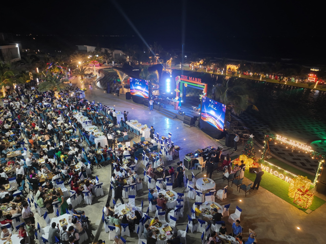 Sự kiện Vũ khúc an nhiên tại The Maris Vũng Tàu thu hút hơn 1.000 khách tham dự.