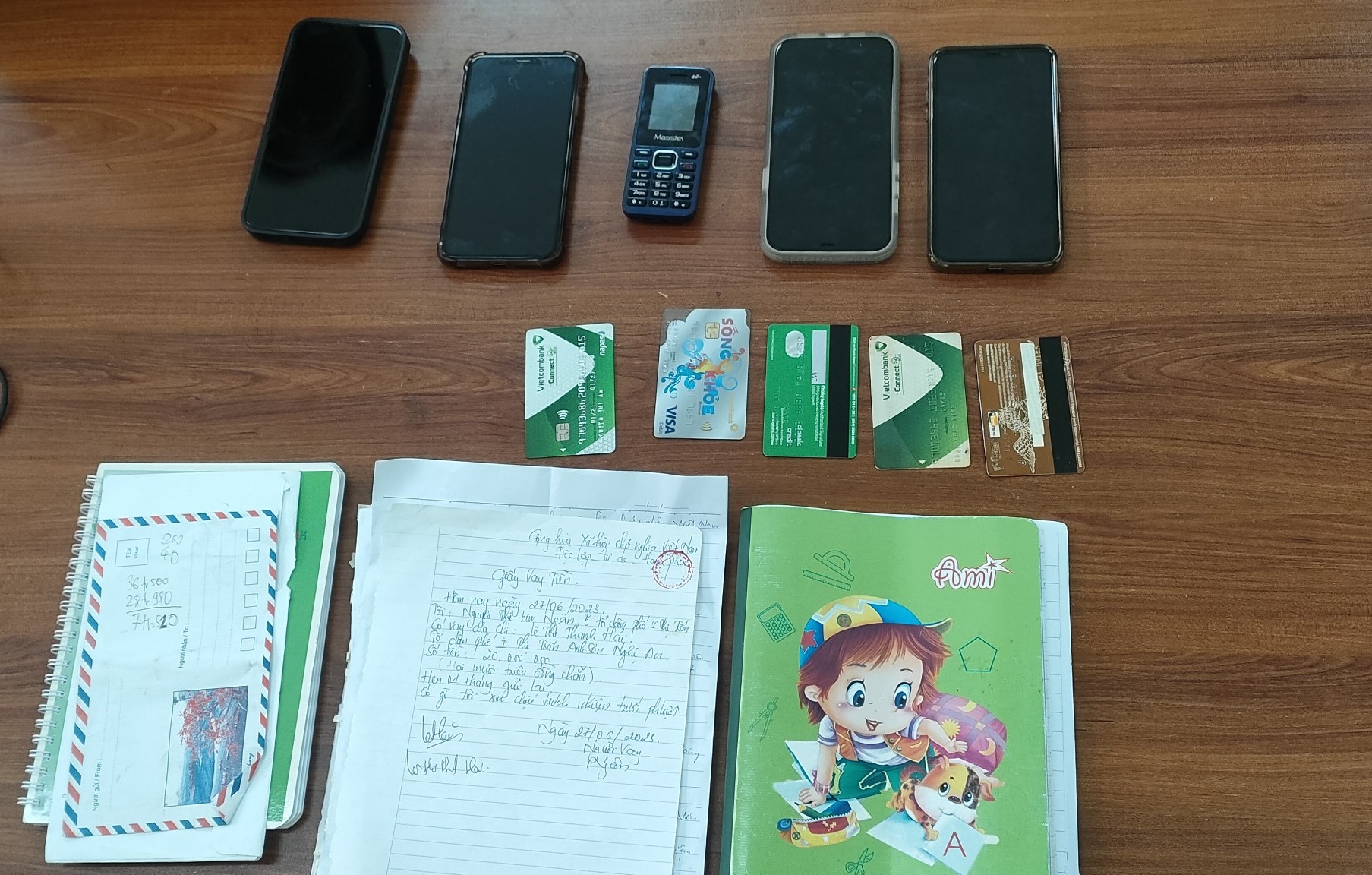 Tang vật chuyên án cơ quan Công an thu giữ