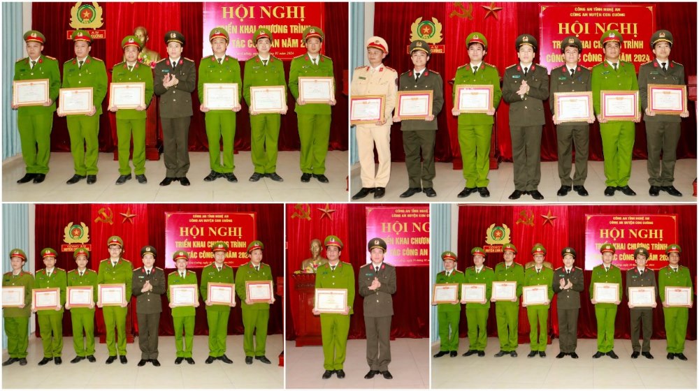 Trao thưởng cho các tập thể, cá nhân đạt thành tích xuất sắc 
