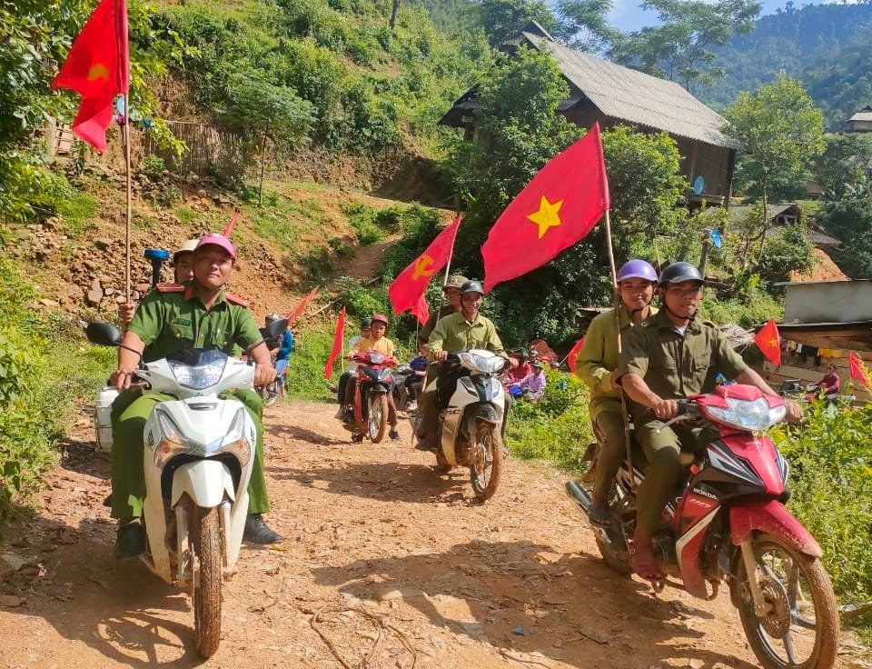 Công an Nghệ An luôn chú trọng, tăng cường bồi dưỡng, nâng cao năng lực, nghiệp vụ cho lực lượng Công an xã bán chuyên trách