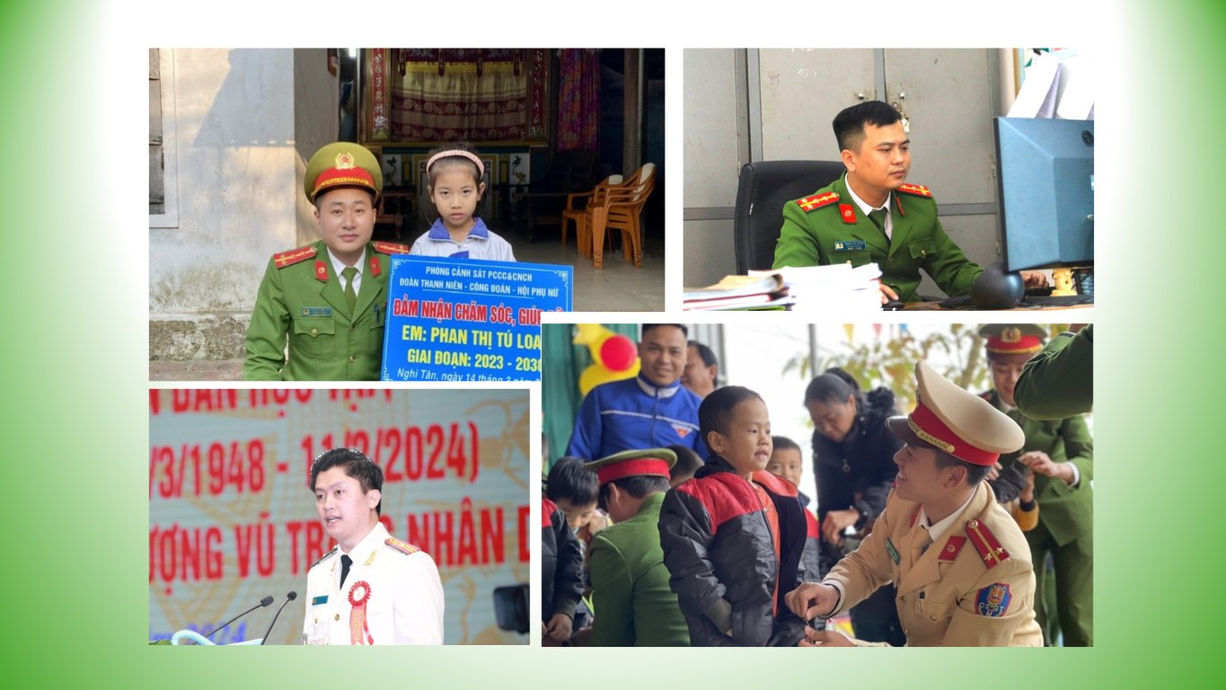 Tuổi trẻ Công an Nghệ An tự hào viết tiếp truyền thống Anh hùng