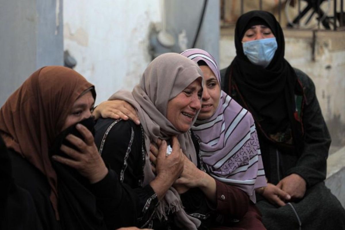 Nỗi đau mất người thân trong cuộc tấn công của Israel vào thành phố Rafah, miền Nam Dải Gaza.