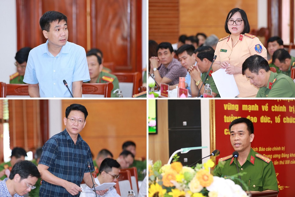 Các đại biểu phát biểu tại Hội thảo