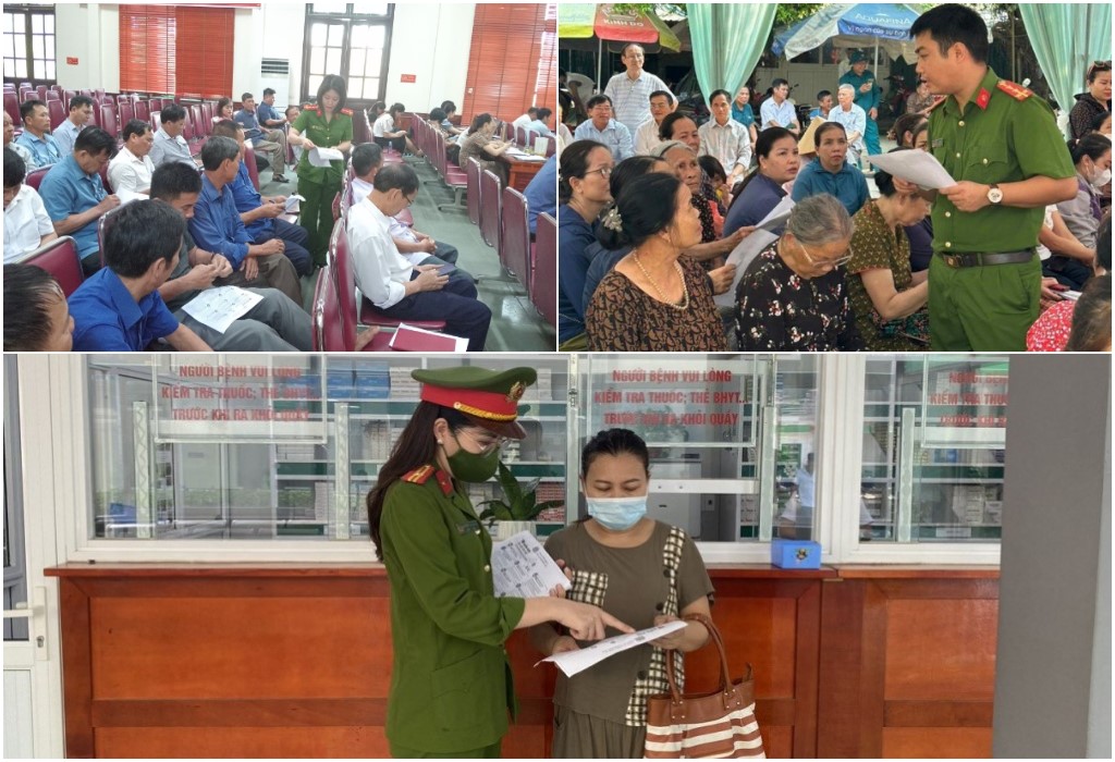 Công an các đơn vị, địa phương tích cực đẩy mạnh tuyên truyền Luật Căn cước năm 2023 tới người dân 