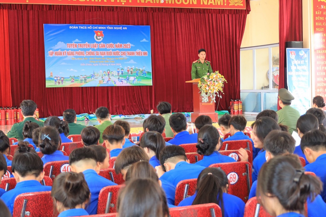 Tuyên truyền, tập huấn kỹ năng phòng chống tai nạn đuối nước cho thanh thiếu nhi