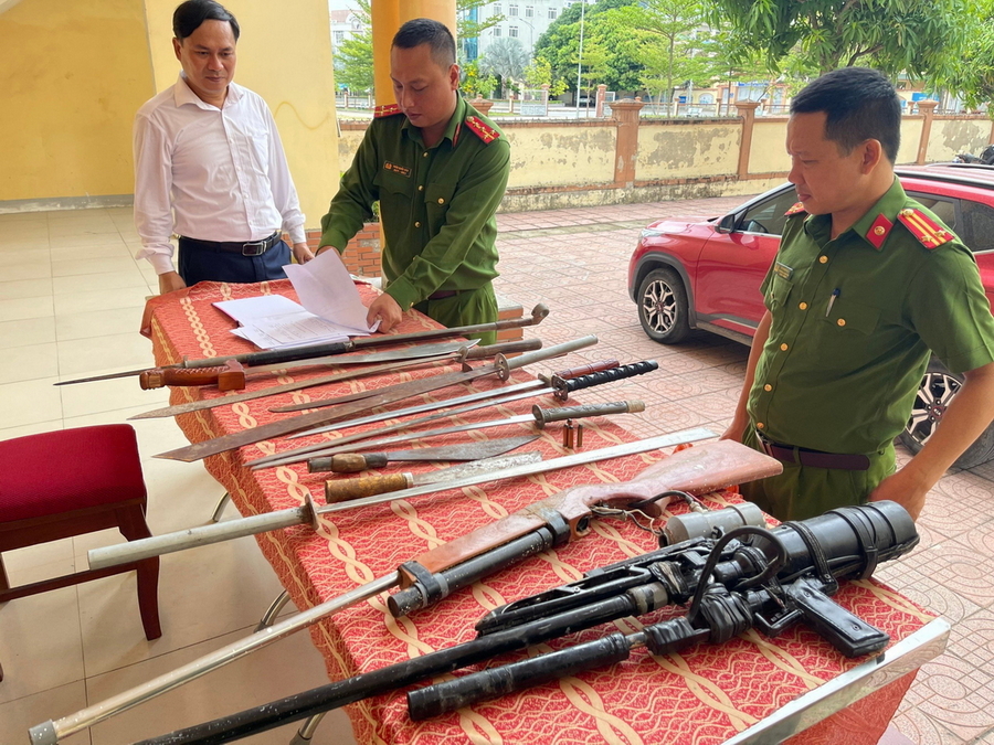 Tại thành phố Vinh
