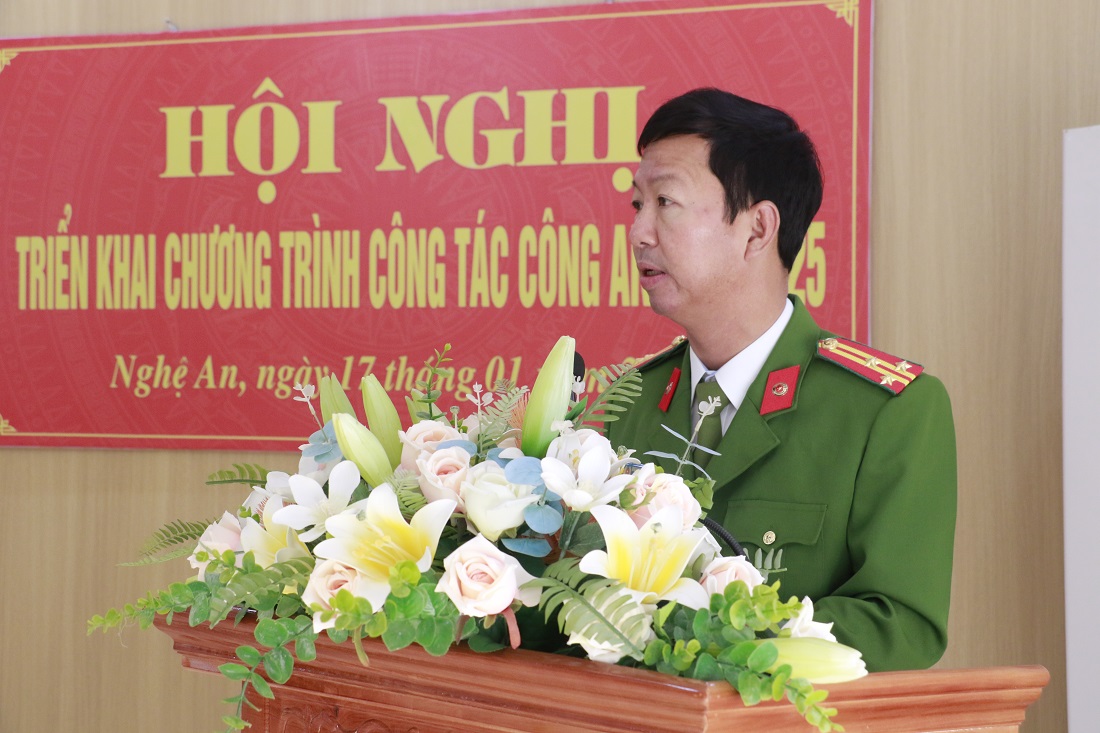 Thượng tá Nguyễn Hữu Cường, Trưởng phòng Cảnh sát điều tra tội phạm về ma túy phát biểu