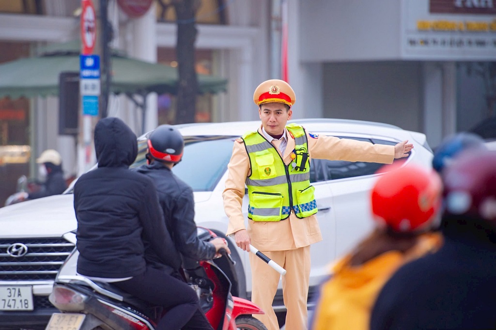 CSGT Công an tỉnh duy trì ổn định tình hình trật tự ATGT, không để bỏ trống địa bàn