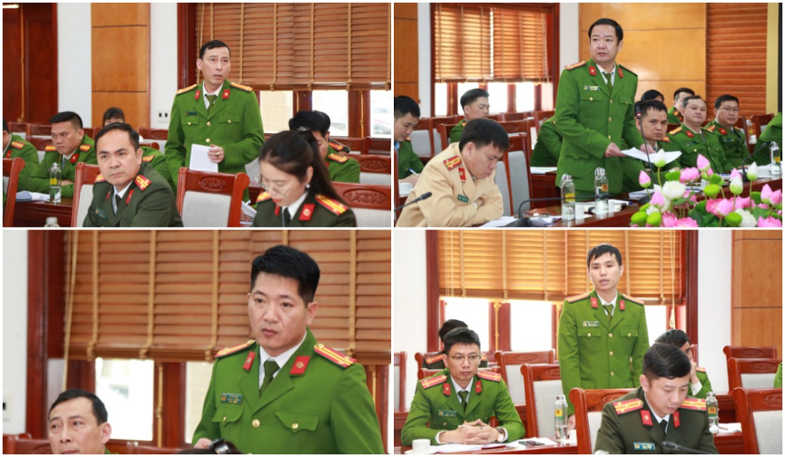 Trưởng Công an các phường, xã thuộc thành phố Vinh