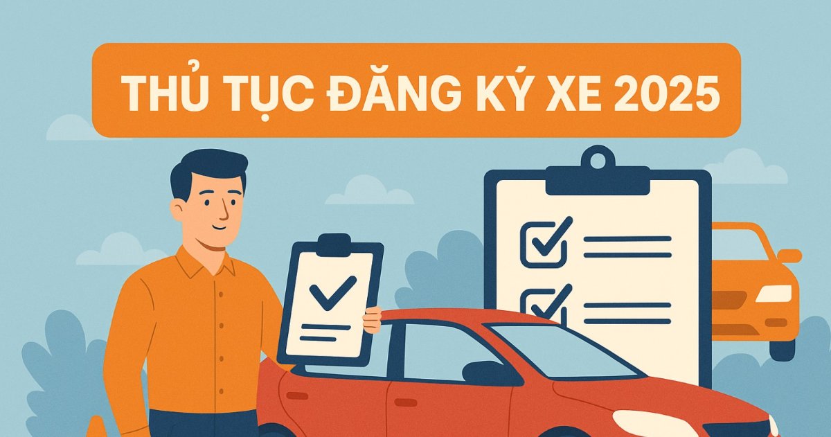 THỦ TỤC ĐĂNG KÍ XE