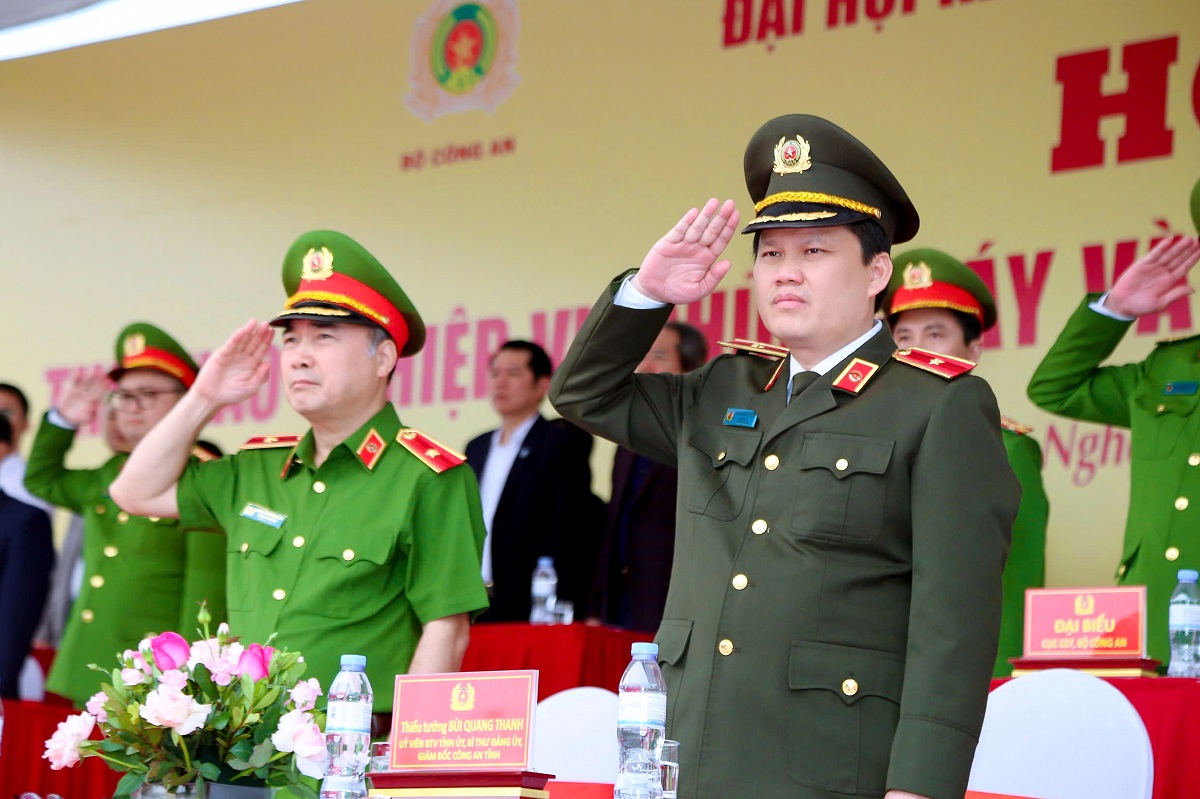 Thiếu tướng Bùi Quang Thanh, Ủy viên Ban Thường vụ Tỉnh ủy, Bí thư Đảng ủy, Giám đốc Công an tỉnh Nghệ An