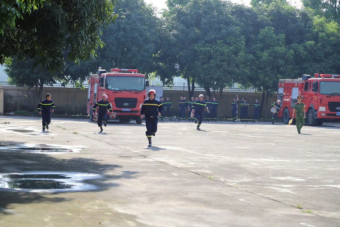 Ban huấn luyện cùng đội tuyển tích cực luyện tập, sẵn sàng tâm thế bước vào Hội thi