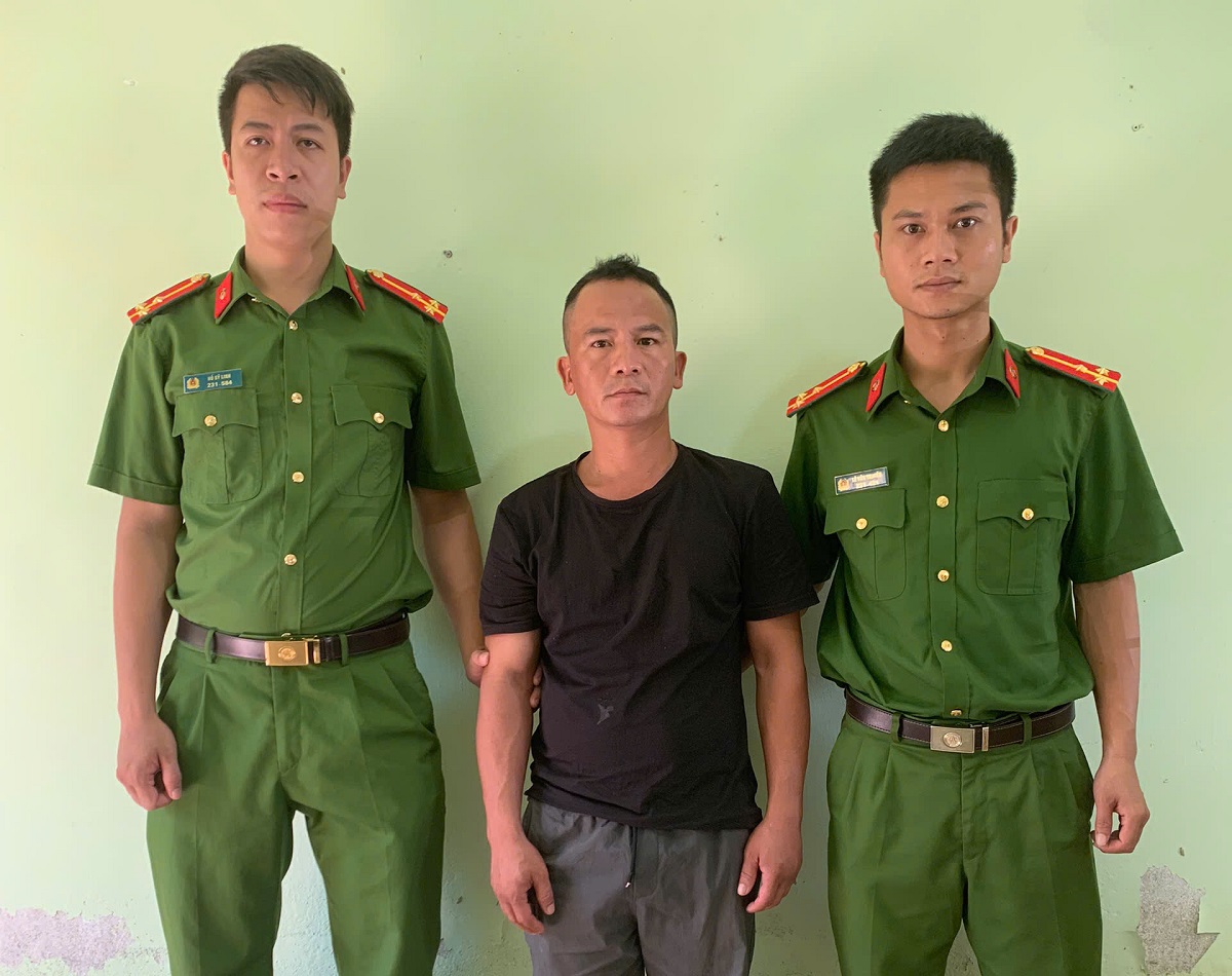 Đối tượng Ngô Ngọc Cường tại Cơ quan Công an