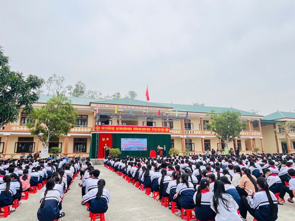 Toàn cảnh buổi tuyên truyền