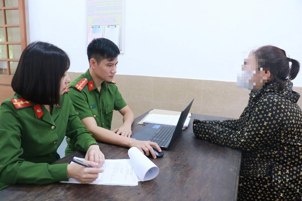Cơ quan Công an làm việc với T.T.P