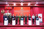 Ra mắt Trung tâm thông tin chỉ huy kết nối hệ thống truyền tin, báo sự cố phòng cháy, chữa cháy, ứng dụng 