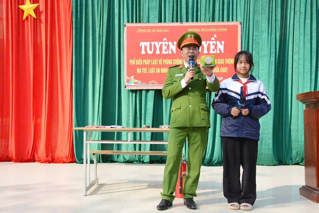Một số hình ảnh của buổi tuyên truyền