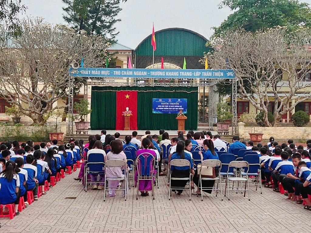 Toàn cảnh buổi tuyên truyền