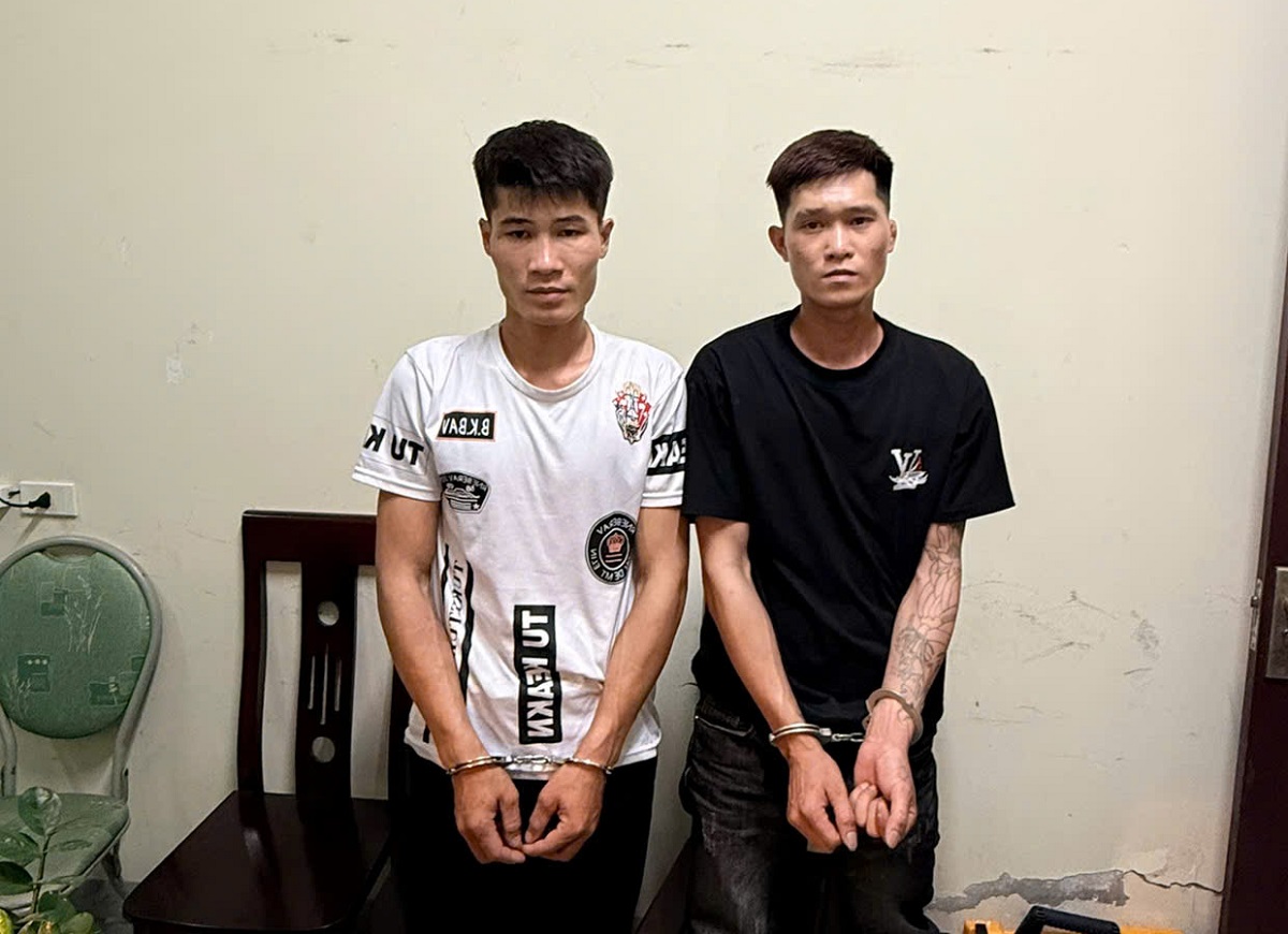 Các đối tượng tại cơ quan Công an