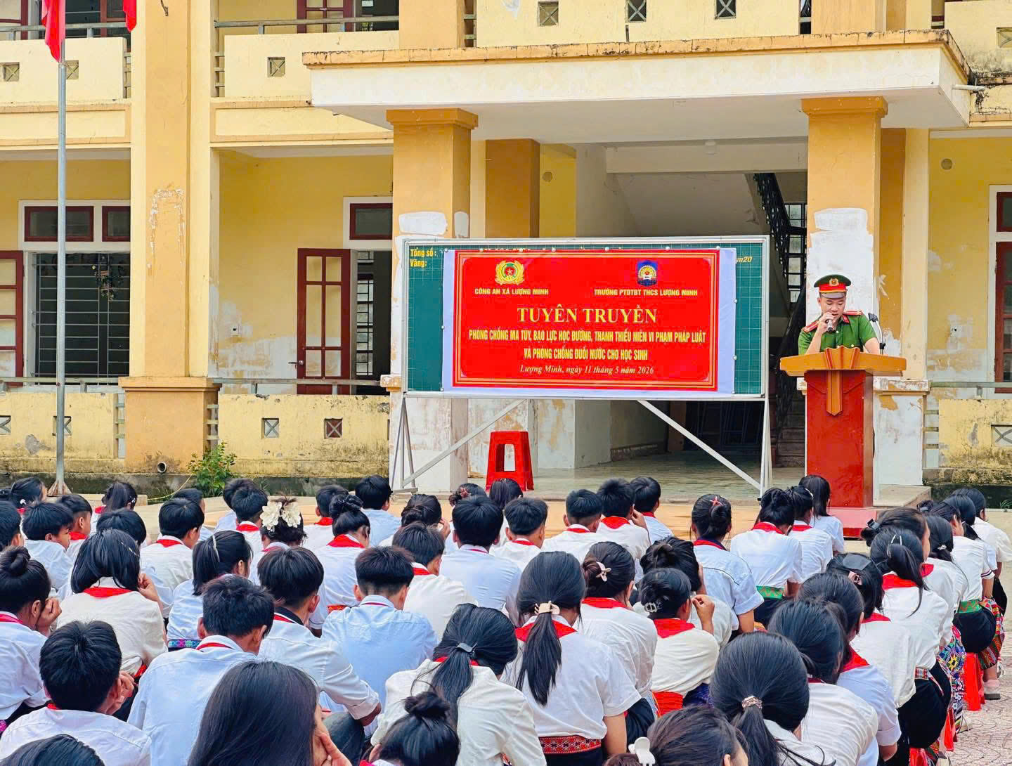 Tại buổi tuyên truyền