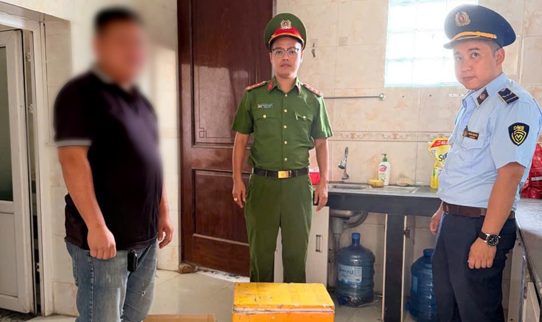 Qua kiểm tra, đối với trường hợp vi phạm, đoàn lập biên bản, xử lý theo đúng quy định 