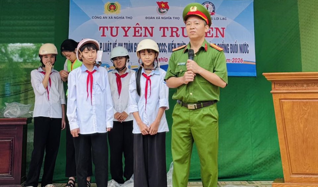 Buổi tuyên truyền tạo không khí sôi nổi, góp phần xây dựng môi trường học đường an toàn, lành mạnh