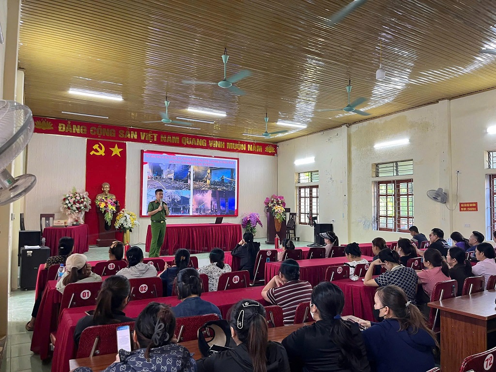 Chủ động trang bị kiến thức, kỹ năng PCCC&CNCH cho người dân tại các địa bàn khó tiếp cận