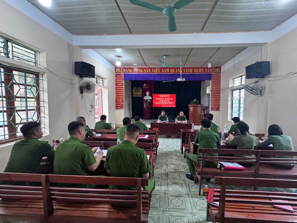 Toàn cảnh buổi sinh hoạt chuyên đề