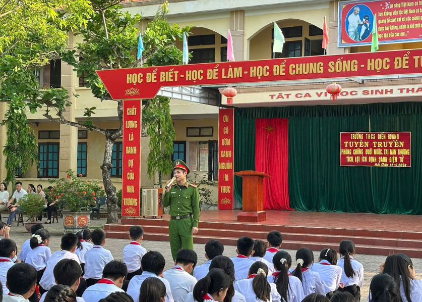 Toàn cảnh buổi tuyên truyền
