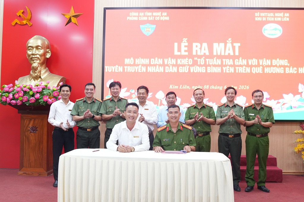 Ký kết thực hiện mục tiêu mô hình
