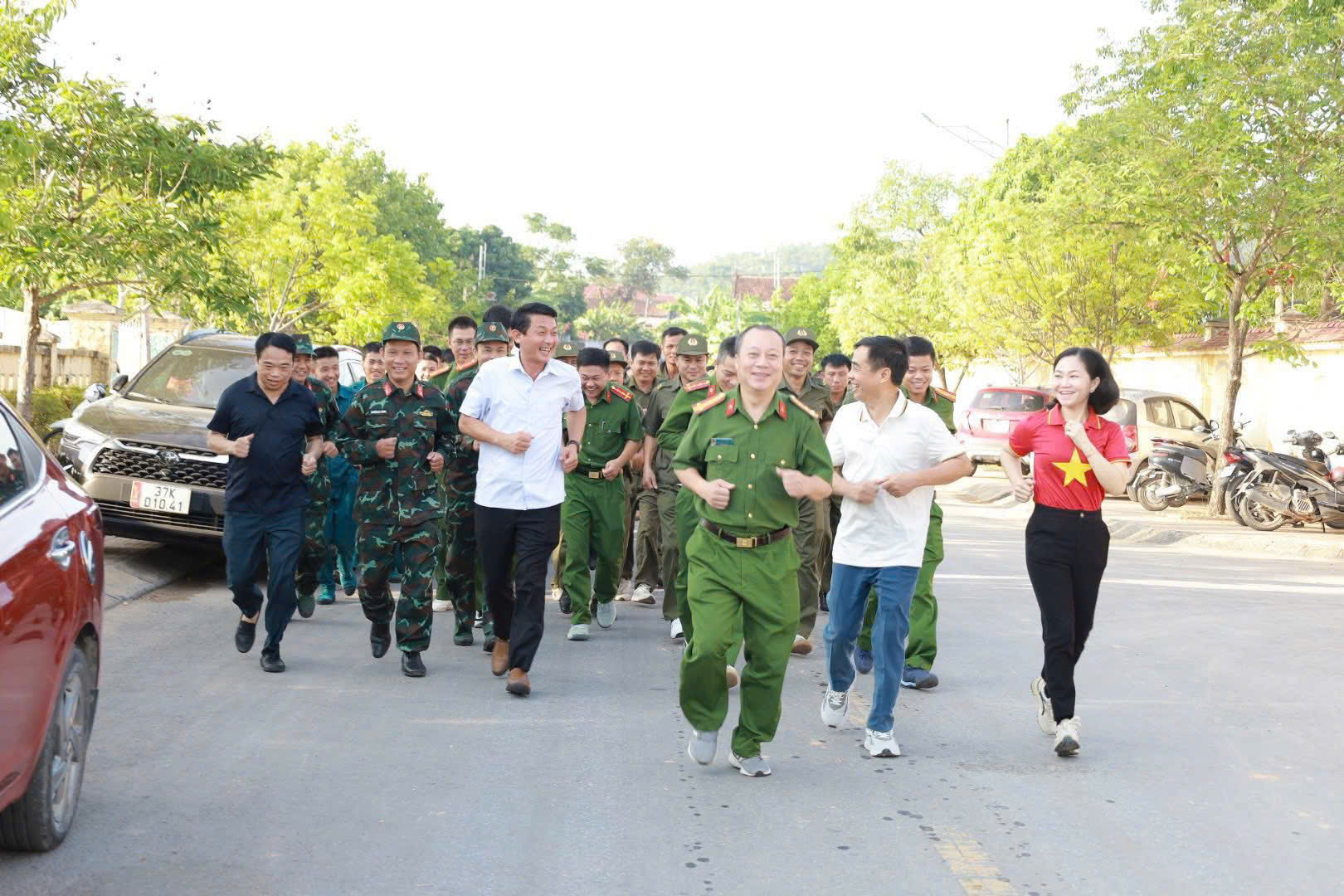 Công an xã Nam Đàn hưởng ứng Tháng hành động phòng, chống ma tuý