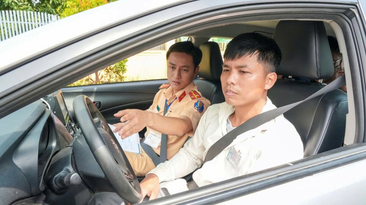 Hướng dẫn học viên trước bài thi đường trường
