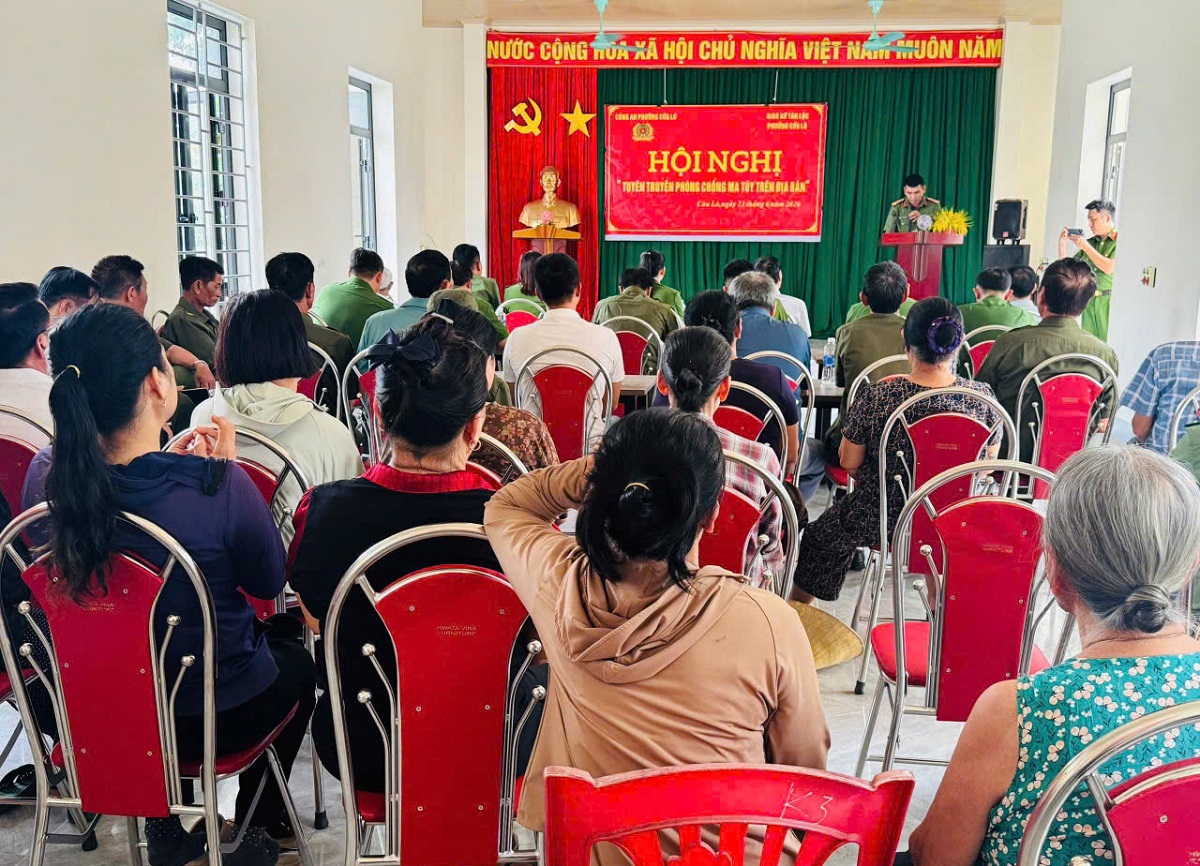 Hội nghị tuyên truyền phòng, chống ma túy trong vùng giáo