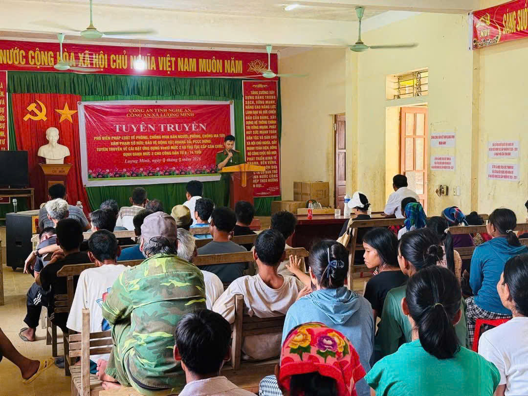 Toàn cảnh buổi tuyên truyền