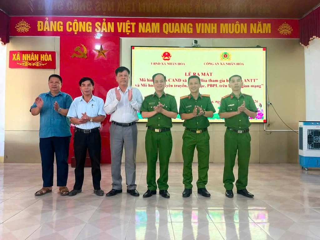 Công an xã ra mắt mô hình