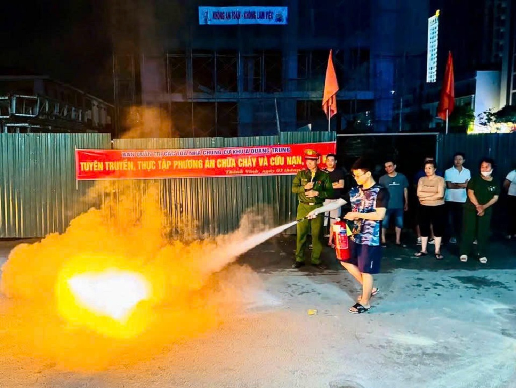 Tuyên truyền kỹ năng PCCC thu hút sự quan tâm, hưởng ứng tích cực của người dân