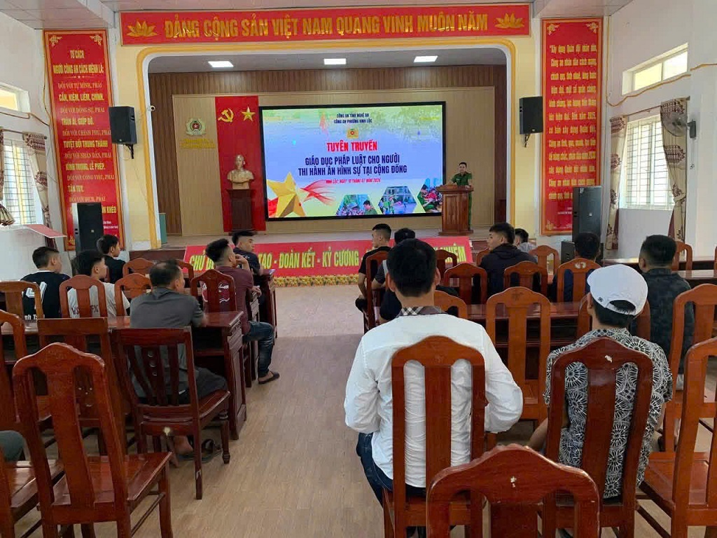 Tại buổi tuyên truyền