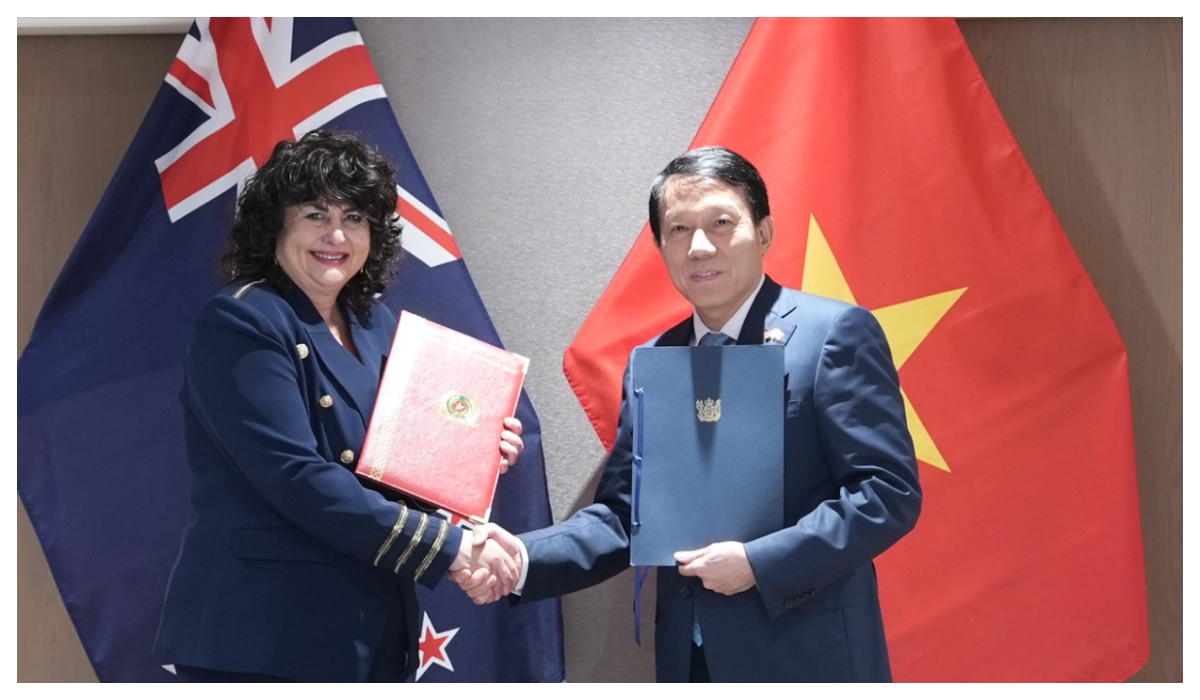 Việt Nam - New Zealand thúc đẩy hợp tác an ninh
