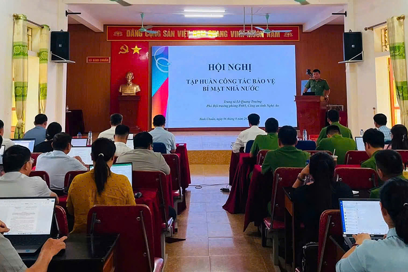 Tham mưu tổ chức Hội nghị tập huấn bảo vệ bí mật nhà nước năm 2026