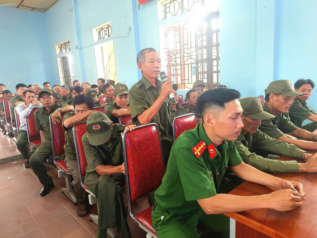 Nhiều ý kiến đóng góp của lực lượng an ninh cơ sở