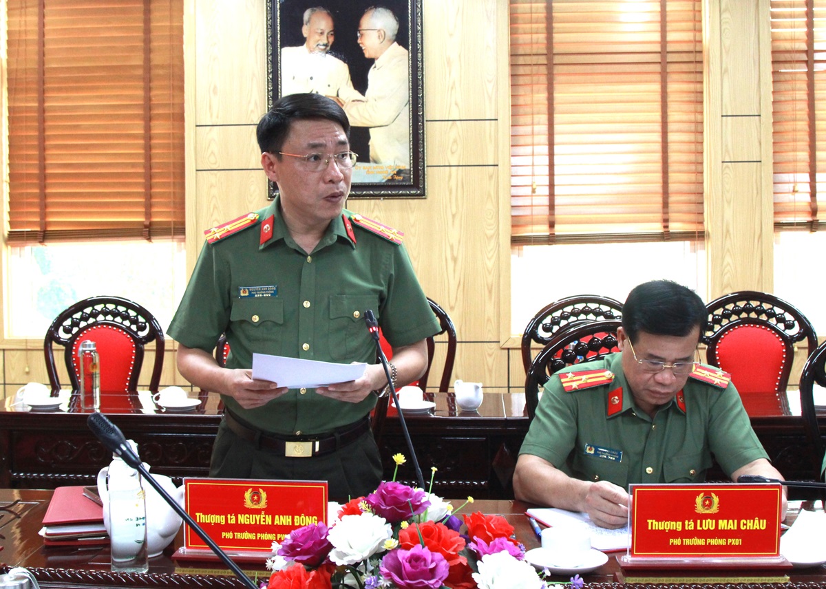 Đại biểu phát biểu tại Hội nghị